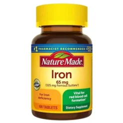 Iron 65mg Dietary Supplement