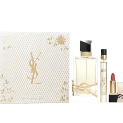 Libre Eau De Parfum Deluxe Gift Set: Libre Eau De Parfum Spray 90ml + Libre Eau De Parfum Spray 10ml + Lipstick 1.3g