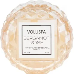 Macaron Candle - Bergamot Rose