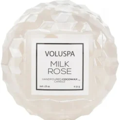 Macaron Candle - Milk Rose