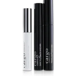 Mascara Kit: 1x Dare To Flair Mascara, 1x Texalash Mascara, 1x Swimmables Waterproof Mascara Topcoat