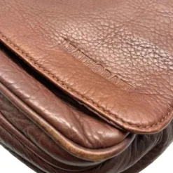 MAVERICK Business Full Grain Leather Messenger Bag(Brown)