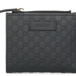 Micro GG Guccissima Leather Small Bifold Wallet 510318