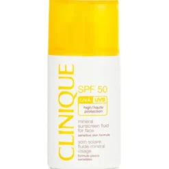 Mineral Sunscreen Fluid For Face SPF 50 - Sensitive Skin Formula