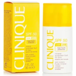 Mineral Sunscreen Fluid For Face SPF 50 - Sensitive Skin Formula