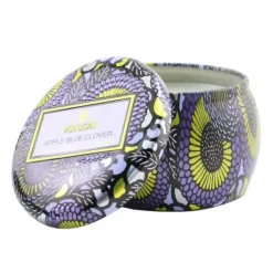 Mini Tin Candle - Apple Blue Clover