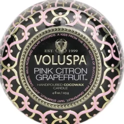 Mini Tin Candle - Pink Citron Grapefruit