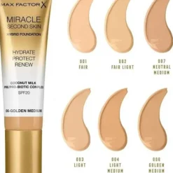 Miracle Second Skin Hybrid Foundation SPF20