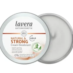 Natural & Strong Cream Deodorant - With Organic Ginseng