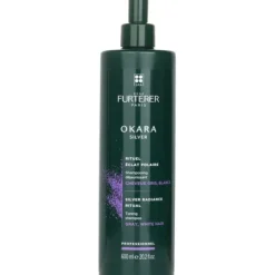 Okara Silver Silver Radiance Ritual Toning Shampoo - Gray, White Hair (Salon Product)