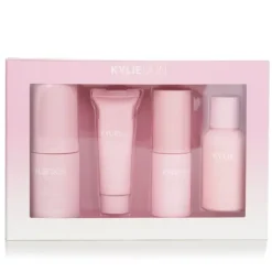 4-Piece Mini Set: Foaming Face Wash 30ml + Face Moisturizer 15ml + Vitamin C Serum 10ml + Vanilla Milk Toner 30ml