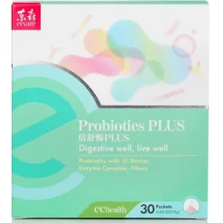 Probiotics PLUS - Digestive Well - Probiotics with 15 Strains, Enzyme Complex, Fibers