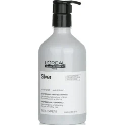 Professionnel Serie Expert - Silver Violet Dyes + Magnesium Neutralising and Brightening Shampoo (For Grey and White Hair)