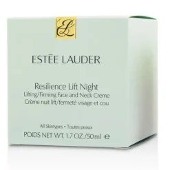 Resilience Lift Night Lifting/ Firming Face & Neck Creme - For All Skin Types