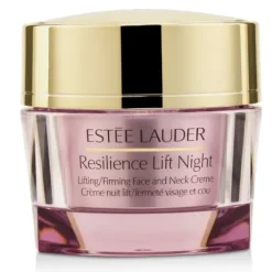 Resilience Lift Night Lifting/ Firming Face & Neck Creme - For All Skin Types
