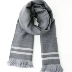 Reversible Arlisse GG Guccissima Scarf Muffler 544619 Grey