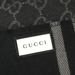 Reversible Arlisse GG Guccissima Scarf/Muffler 544619 Black