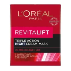 Revitalift Triple Action Night Cream Mas