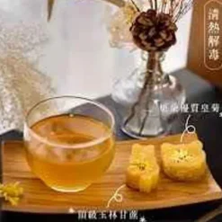 Rock Sugar Chrysanthemum Tae With Honey