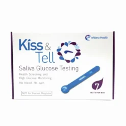 Saliva Rapid Blood Glucose Test Strips (7 individually packed per box) EH001