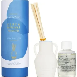 Santorini Reed Diffuser - Cliff & Hinoki Wood