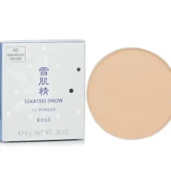 Sekkisei Snow CC Powder Case With Sponge SPF 14