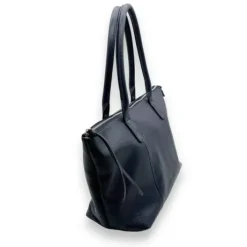 SHILOH Pebbled Grain Cowhide Casual RFID Shoulder Bag(Navy)