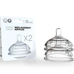 Silicone Replacement Nipples 1 hole Medium Flow 0-3 months
