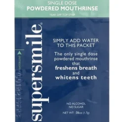 Single Dose Powdered Mouthrinse (No Alcohol/Sugar)