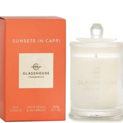 Soy Candle - Sunsets in Capri (White Peach & Sea Breeze)