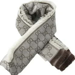 Square Scarf 281942 Beige/L. Brown