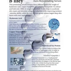 Swiss Aura Rejuvenating Serum (Hydrating, Firming, Reduce Fine Lines) (e30ml) BL001