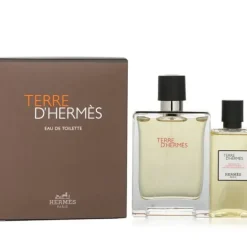 Terre D'Hermes Coffret: Eau De Toilette Spray 100ml/3.3oz + Hair And Body Shower Gel 80ml/2.7oz