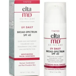 UV Daily Moisturizing Facial Sunscreen SPF 40 - For Normal, Combination & Post-Procedure Skin - Tinted