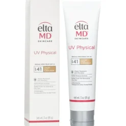 UV Physical Water-Resistant Facial Sunscreen SPF 41 (Tinted) - For Normal to Oily Skin