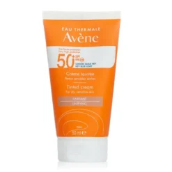 Very High Protection Tinted Cream SPF50+ - For Dry Sensitive Skin