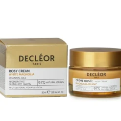 White Magnolia Rosy Cream