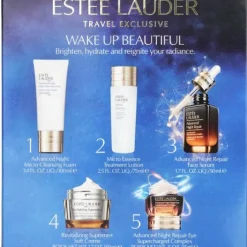 Your Nightly Skincare Experts: ANR 50ml+ Revitalizing Supreme+ Soft Cream 50ml+ Eye Supercharged 15ml+ Micro Cleans...