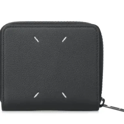 Zip-around compact wallet